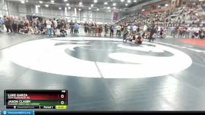 119 lbs Quarterfinal - Luke Garza, Team Aggression WC vs Jaxon Clasby, Punisher Wrestling Company