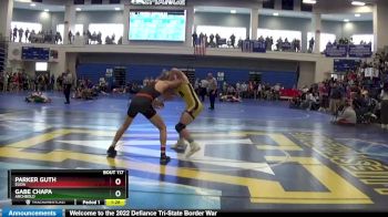 138 lbs Champ. Round 2 - Gabe Chapa, ARCHBOLD vs Parker Guth, ELIDA