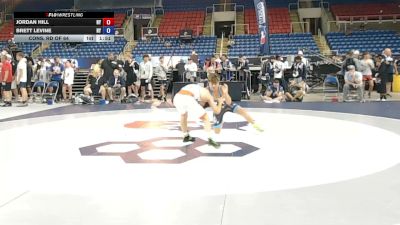 120 lbs Cons. Rd Of 64 - Jordan Hill, New York vs Brett Levine, New York