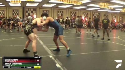 167 lbs Round 3 (6 Team) - Brock Oizerwitz, Triumph WC vs Evan Surmay, Olympic White