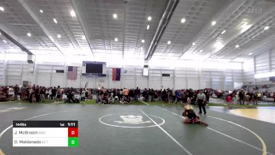 144 lbs Rr Rnd 2 - Jaxson McBroom, Aniciete TC vs Damian Maldonado, AZ Tilters