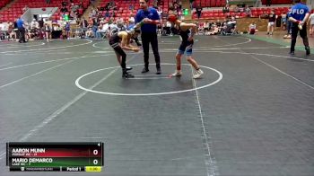 76 lbs Round 1 (4 Team) - Aaron Munn, Pursuit WC vs Mario Demarco, Lake WC