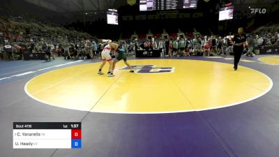 132 lbs Rnd Of 128 - Caden Yanarella, PA vs Utah Heady, KY