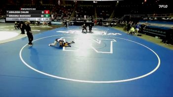 107 lbs Cons. Round 1 - Ashleigh Cialini, East Rochester-5 vs Brianna Marquez, Uniondale-8