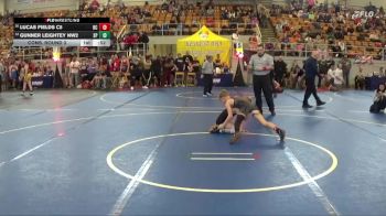 76 lbs Cons. Round 3 - Lucas Fields C5, Bloom Carroll vs Gunner Leightey NW2, Elite Reapers