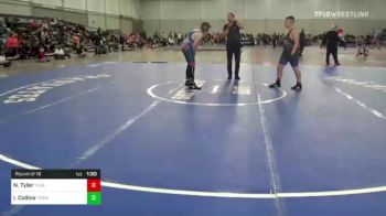 Round Of 16 - Noah Tyler, Team Tulsa Wrestling Club vs Isaiah Collins, Terminator Wrestling Academy