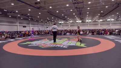 67 lbs Round 1 - Kenzie Cradlebaugh, Unattached vs Adaline Reavey, Alpha Elite