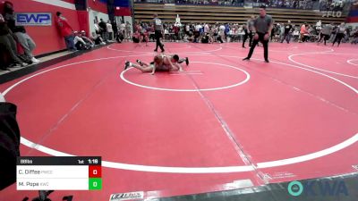 88 lbs Quarterfinal - Czarlie Diffee, Cowboys vs Maddox Pope, Keystone Wrestling Club