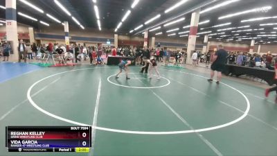 100 lbs Cons. Round 2 - Reghan Kelley, Grind Wrestling Club vs Vida Garcia, Ranger 47 Wrestling Club