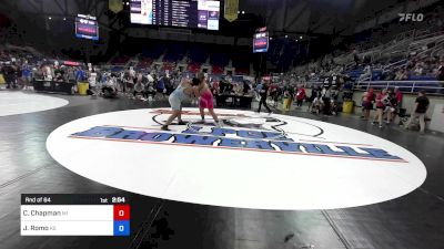 285 lbs Rnd Of 64 - Cal Chapman, MI vs Jonathon Romo, KS