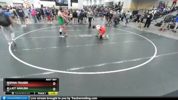 187 lbs Cons. Round 2 - Elliot Havlish, WI vs Roman Fraser, TX