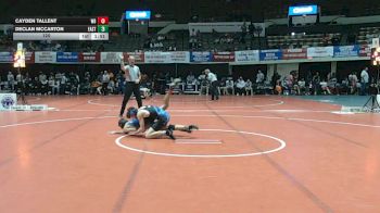 120 lbs Finals (2 Team) - Declan Mccarton, Eastern View vs Cayden Tallent, Western Branch