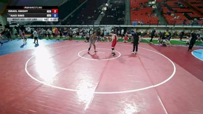 157 lbs Semis - Israel Knight, Nevada vs Kaio Sims, Nevada