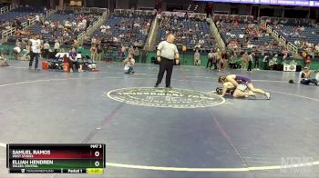 2A 165 lbs Champ. Round 1 - Samuel Ramos, West Stokes vs Elijah Hendren, Wilkes Central