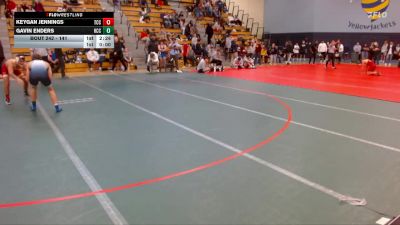 141 lbs Cons. Round 2 - Gavin Enders, Harper CC vs Keygan Jennings, Triton Community College