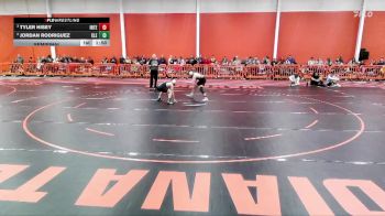 125 lbs Semifinal - Tyler Hisey, Indiana Tech vs Jordan Rodriguez, Cleary University