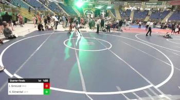 109 lbs Quarterfinal - Isabella Marie Smouse, Brighton WC vs Victoria Simental, Jefferson