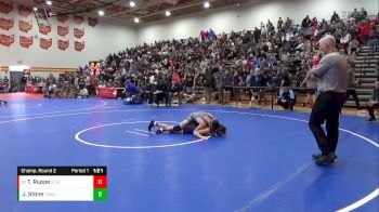 126 lbs Champ. Round 2 - Tommy Ruppe, Saint Ignatius vs Jayden Stone, Toledo Whitmer