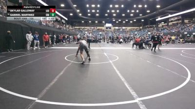 125 lbs Champ. Round 1 - Gabriel Martinez, Central Baptist (Ark.) vs Skylar Galloway, Labette Community College
