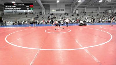 127 lbs Rr Rnd 2 - Caleb Rogers, Demolition Elite vs Hayden Lauterback, TSB