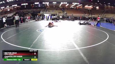 138 lbs Cons. Round 3 - Chancellor Haber, Jesuit vs Hector Cruz, Doral Academy