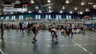 150 lbs Round 3 (4 Team) - Hayden Fisher, Beebe Trained Silver vs Drake Depetris, Funky Monkey