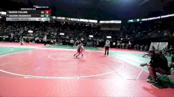 80 lbs Champ. Round 1 - Colton Craddock, FOWCA vs Mason Collins, EAG2