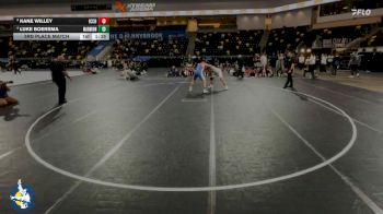 215 lbs 3rd Place Match - Luke Boersma, Aurora (Marmion Academy) vs Kane Willey, Iowa City, City High