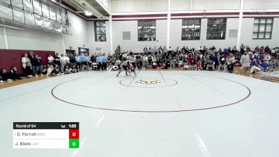 138 lbs Round Of 64 - David Parrish, Strong Rock Christian School vs James Black, The Lovett School