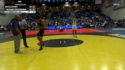 184 lbs Cons. Round 2 - Tauataina Tuikolongahau, Embry-Riddle (Ariz.) vs Oscar Bosket, Pahrump Trojans