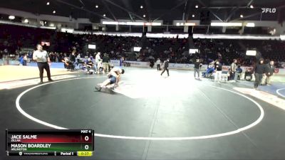 120 lbs Cons. Round 2 - Mason Boardley, Arlington vs Jace Salme, Zillah