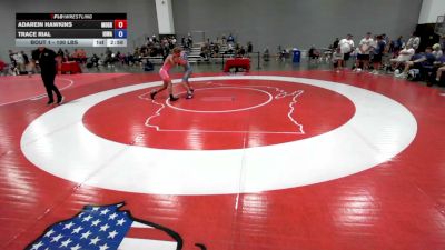 126 lbs Adarein Hawkins, Missouri vs Trace Rial, Iowa