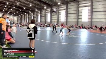 66 lbs Finals (8 Team) - Ella Vance, Tazmanian Devils vs Oceana Saferite, Queen Bees