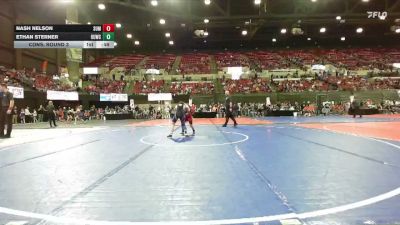 85 lbs Cons. Round 3 - Nash Nelson, Lockwood Wrestling Club vs Ethan Sterner, Havre Wrestling Club