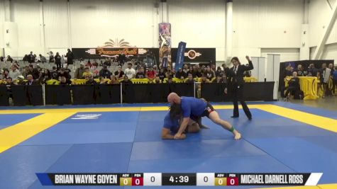 Michael Darnell Ross vs Brian Wayne Goyen 2024 World IBJJF Jiu-Jitsu No-Gi Championship