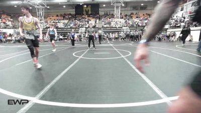 132 lbs Round Of 16 - Carson Brown, Amarillo Rhino Wrestling vs Carsten Cagle, Harrah Little League Wrestling