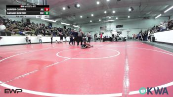 58-61 lbs Rr Rnd 4 - Hunter Osburn, Jay Wrestling Club vs Kannon Defour, Eufaula Ironheads Wrestling Club