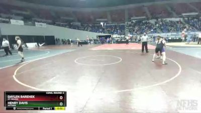 4A-182 lbs Cons. Round 2 - Henry Davis, Astoria vs Daylen Barenek, St. Helens