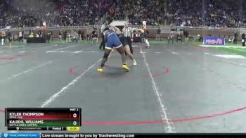 D1-215 lbs Cons. Round 1 - Kyler Thompson, Royal Oak vs Kaijehl Williams, Battle Creek Central