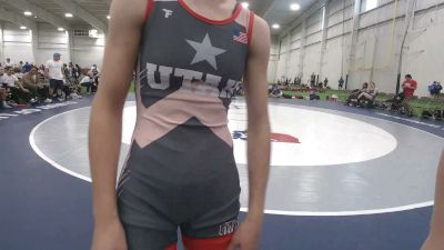 95 lbs Melayna Johnson, Utah vs Alliya Walker, Virginia
