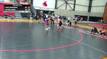 285 lbs 3rd Place Match - Ka`Ron Lewis, Ozarks vs Jake Fernandez, SIU Edwardsville
