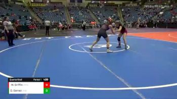 126 lbs Quarterfinal - Madelynn Griffin, Emporia vs Daizy Gomez, Great Bend