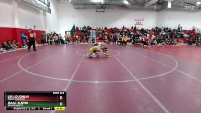 120 lbs Cons. Round 3 - Isaac Bueno, Denver North vs Lir Loughlin, Rocky Mountain