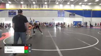 156 lbs Consolation - Chris Moore, Relentless Training Center vs Themba Sitshela, Team Flash