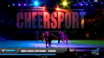 Ohio Cheer Explosion - Fusion [2021 L6 Senior Coed - XSmall Day 2] 2021 CHEERSPORT National Cheerleading Championship