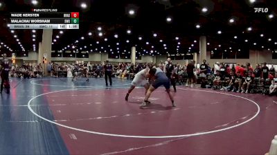 175 lbs Round 1 (6 Team) - Malachai Worsham, Spartan WC vs Wade Kersten, BRAWL Silver