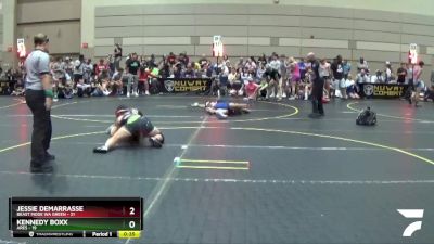 138 lbs Round 3 (10 Team) - Kennedy Boxx, Ares vs Jessie DeMarrasse, Beast Mode WA Green