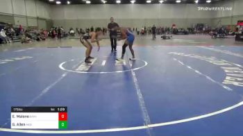 175 lbs Round Of 16 - Easton Malone, Barnsdall Panther vs Gunar Allen, Independence Wrestling Club