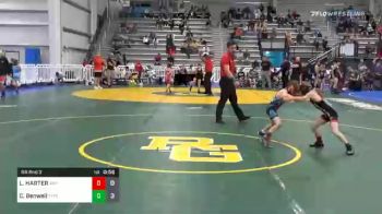 56 lbs Prelims - Lane HARTER, 4M Power vs Colton Benwell, Terps Xtreme ES