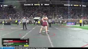 D1-285 lbs Cons. Round 2 - Jordan Kaat, Grandville vs Owen Hawley, Livonia Franklin